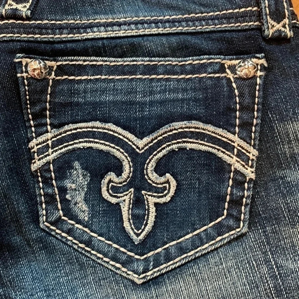 Rock Revival Alanis Crop Jean capris - Picture 7 of 9